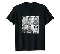 Ted Bundy Jeffrey Dahmer Richard Ramirez Edmund Kemper Son of Sam John Wayne Gacy Serial Killer Shirt Black