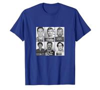 Ted Bundy Jeffrey Dahmer Richard Ramirez Edmund Kemper Son of Sam John Wayne Gacy Serial Killer Shirt Blue
