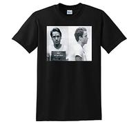 Ted Bundy Mens T Shirt Serial Killer Mug Shot Photo Tee Small Medium Black