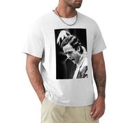 Ted Bundy Serial Killer Men Funny Tee Shirt Cotton Print Short-Sleeve Tshirt White Size 3XL