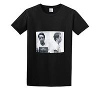 Ted Bundy Serial Killer Mug Shot Photo Unisex 100% Cotton Short-Sleeve T-Shirts Black L