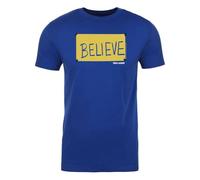 Ted Lasso A.F.C. Richmond Believe Sign Adult Short Sleeve T-Shirt, Royal Blue, Large