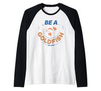 Ted Lasso Be a Goldfish Raglan Baseball Tee