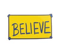 Ted Lasso “Believe” Limited Edition Pin Badge - Official Enamel Lapel Pin Inspired by Hit TV Series - Motivational Collectible for Fans, TV Lovers & Gift Buyers