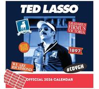 Ted Lasso Calendar 2026 Square Wall Calendar with FREE Organising Stickers Included