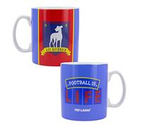 Ted Lasso Football is Life Extra Large Ceramic Coffee Mug | Officially Licensed Ted Lasso Merchandise