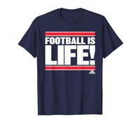 Ted Lasso Football is Life T-Shirt, Men, Navy Blue, Small