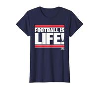 Ted Lasso Football is Life T-Shirt, Women, Navy Blue, X-Small