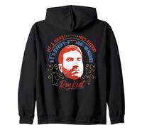 Ted Lasso He's Here Roy Kent Zip Hoodie