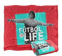 Ted Lo Futbol Is Life Blanket Multicoloured (One Size)