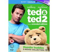 TED Part 1+2 DOUBLE PACK BluRay EXTENDED UNSEEN EDITION Mark Wahlberg Movie Film