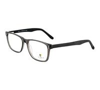 Ted Smith Square Acetate Glasses for Men and Women, Sixteen If Grey, Medium