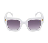 Ted Smith Square Acetate Sunglasses UV Protection for Men Women, Purple Double Grade, 65mm