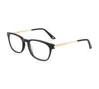 Ted Smith Square Spectacles frames for Mens Womens, BLACK, 51mm