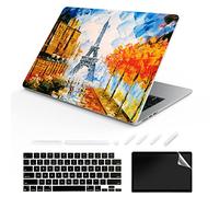 TeDaWen Compatible MacBook Air 13.6 inch Case 2022 Release Model: A2681 M2 Chip, Printed Pattern Hard Shell Laptop Cover and Sleeve for MacBook Air 13.6, Landscape Oil Painting 4