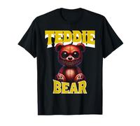 Teddie Bear Creepy Scary Horror Teddy Bear Theme T-Shirt