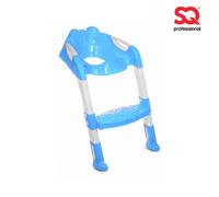 Teddie Children Toilet Ladder Blue Children Toilet Seat & Ladder Toddler Training Step Up