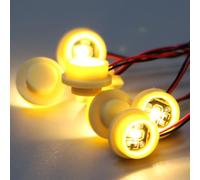 TEDDOO 14PCS LED Lights 1X1 Circular Dot Compatible with Lego Building City Model Set Block Accessories Lighting Kit Toys（Warm Colors）