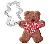 Teddy Bear Cookie Cutter 10.8 cm, Made by Ann Clark