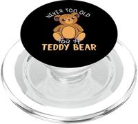 Teddy Bear Cute Bear Lover Plush Toy Aesthetic Gift PopSockets PopGrip for MagSafe