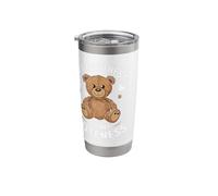 Teddy Bear Cute Bear Lover Plush Toy Aesthetic Gift Stainless Steel Insulated Tumbler