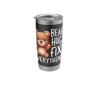 Teddy Bear Cute Bear Lover Plush Toy Aesthetic Gift Stainless Steel Insulated Tumbler