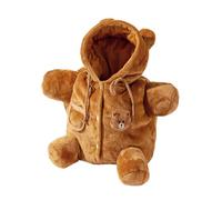 Teddy Bear Dog Bag, Cute Bear Bee Design Anti-Escape Bag for Kitten Cat Small Dog Gift Choice (Brown,Medium)