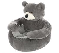 Teddy Bear Dog Bed with Arms,Teddy Bear Bed for Dogs,Cozy Fluffy Washable Cuddler Be-d with Anti-Slip Bottom,Non-Slip Detachable Warm Cuddle Be-d for Cats Dogs,Plush Cuddler for Small Do-gs & Puppies