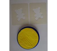 Teddy Bear face painting set inc stencils & face paint Children in Need fundraising