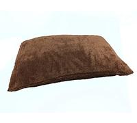 Teddy Bear Fleece Duvet Cover Quilt Bedding Set Luxury Thermal Warm Cosy & Temperature Control Soft Fluffy Quilt Cover with Matching Pillow Cases in Choice of Colours (Chocolate, Pair of Pillowcase)