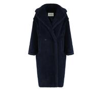 Teddy Bear Icon Coat - female - Max Mara - Double-Breasted Coats - Blue - M - Coats M