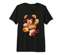 Teddy Bear in Latex Master Mistress Domina BDSM SM Premium T-Shirt