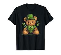 Teddy Bear in Lucky Green for St. Patrick’s Celebration T-Shirt