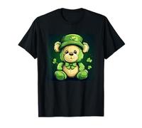 Teddy Bear in St. Patrick’s Day Spirit for Man and Woman T-Shirt