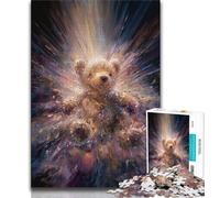 Teddy Bear Jigsaw Puzzles for Teenagers 1000 Piece,Educational Games Home Decoration Artists Collection,Fine Art (75x50cm)