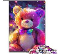 Teddy Bear JigsawPuzzle 1000 Pieces for Adults, Challenging Game Toys Every Piece Is Unique - Challenging Family Fun Game (26x38cm)
