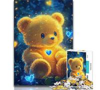 Teddy Bear JigsawPuzzle 1000 Pieces for Teenagers,Challenging To Complete But Fun And Humorous Birthday Present,Gifts,Wall Art (50x75cm)