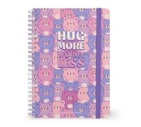 Teddy Bear Lined Spiral Notebook Large
