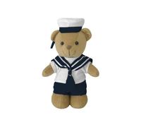 TEDDY BEAR NAVY SAILOR SUIT SEAMAN COMBAT ARMY OFFICER MILITARY STYLE TOY 20cm