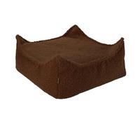 Teddy Bear Ottoman Dark Brown one size