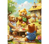 Teddy Bear Picnic: A Colorful Adventure for Little Artists - Coloring Book