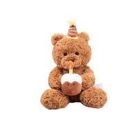 Teddy Bear Plush Toy Cartoon Doll Cloth Cute Cake birthday gift for girls