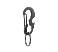 Teddy Bear Pocket Keychain, Beer Bottle Opener Keyring | Portable D Shape Bottle Opener - Keychain and Keychain for Men Can Opener Safe Compact Convenient for Daily Use