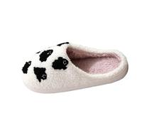 Teddy Bear Slippers Womens Fluffy Memory Foam Slippers Funny Novelty Halloween Cute House Shoes Warm Winter Cozy Faux Fur Fleece Lined Soft Comfy Plush Anti-Skid Indoor Outdoor House Shoes Ladies