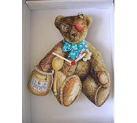 Teddy Bear with Honey Pot Wall Clock