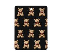 Teddy Bears 1 PCS Car Air Freshener Hanging Aromatherapy Tablets Automotive Ornament for Auto Room Bathroom Bedside Square