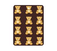 Teddy Bears Car Air Freshener Aromatherapy Tablets 3-pack Scented Cards for Bathrooms Wardrobe