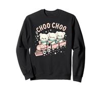 Teddy Bears Choo Choo Train Kids Pastel Coquette Matching Sweatshirt