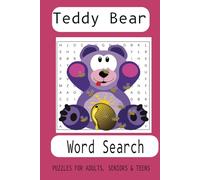 Teddy Bears Word Search Puzzle Book: Teddy Bear Word Search Medium Print: A Fun Brain-Boosting Word Find Puzzle Book Themed Around The Bible, Perfect for Adults, Seniors, and Teens