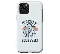 TEDDY BOOZEVELT Funny Drinking Pres Roosevelt Meme July 4th Case for iPhone 11 Pro